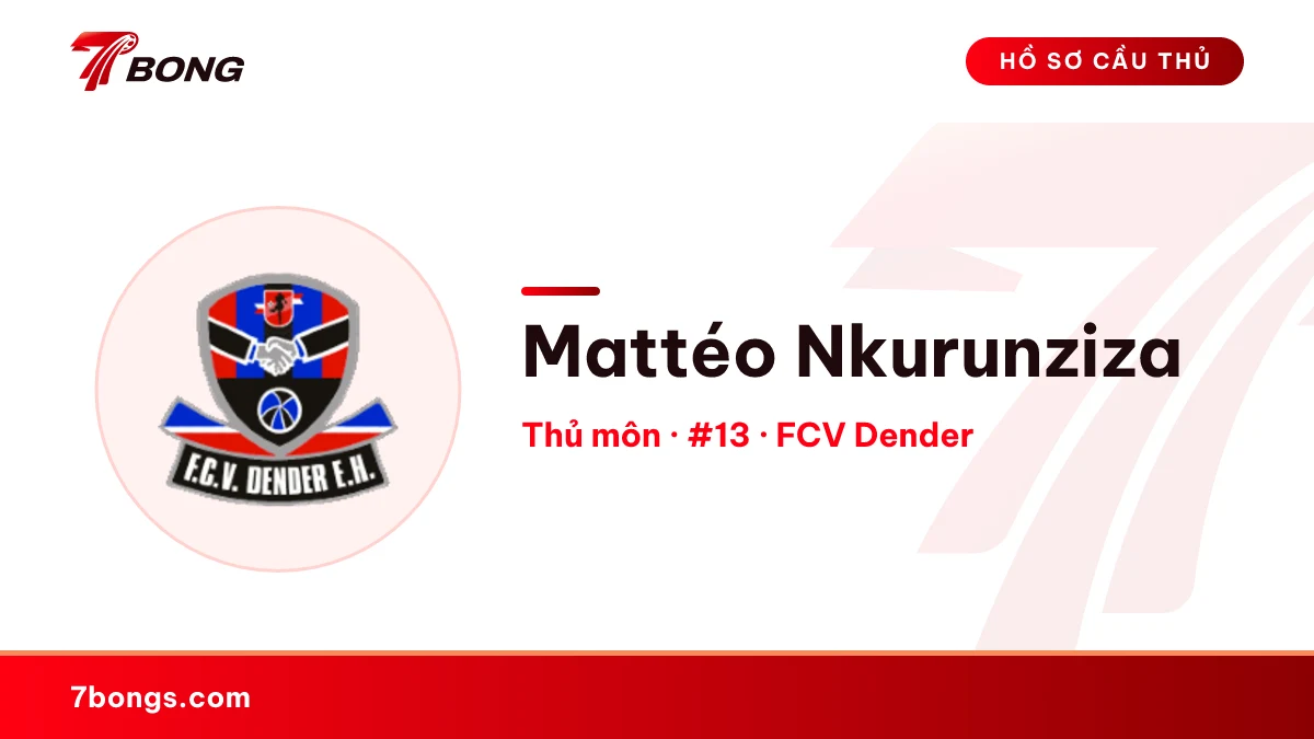 Mattéo Nkurunziza — FCV Dender