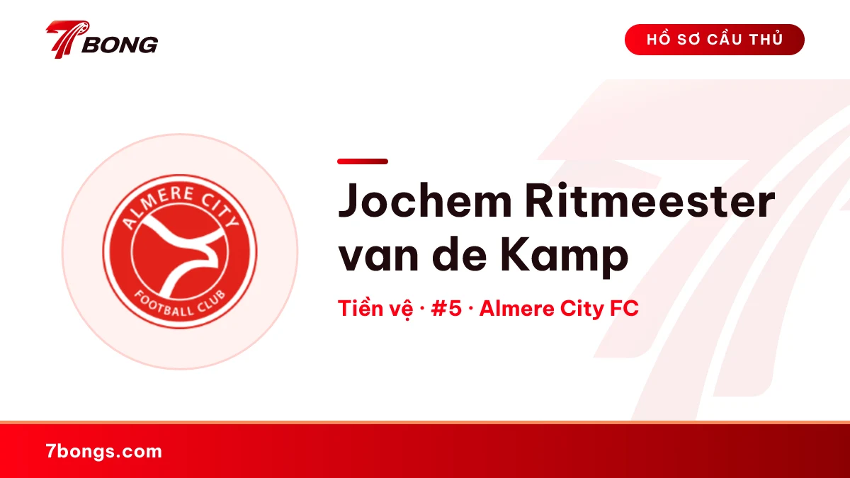 Jochem Ritmeester van de Kamp — Almere City FC