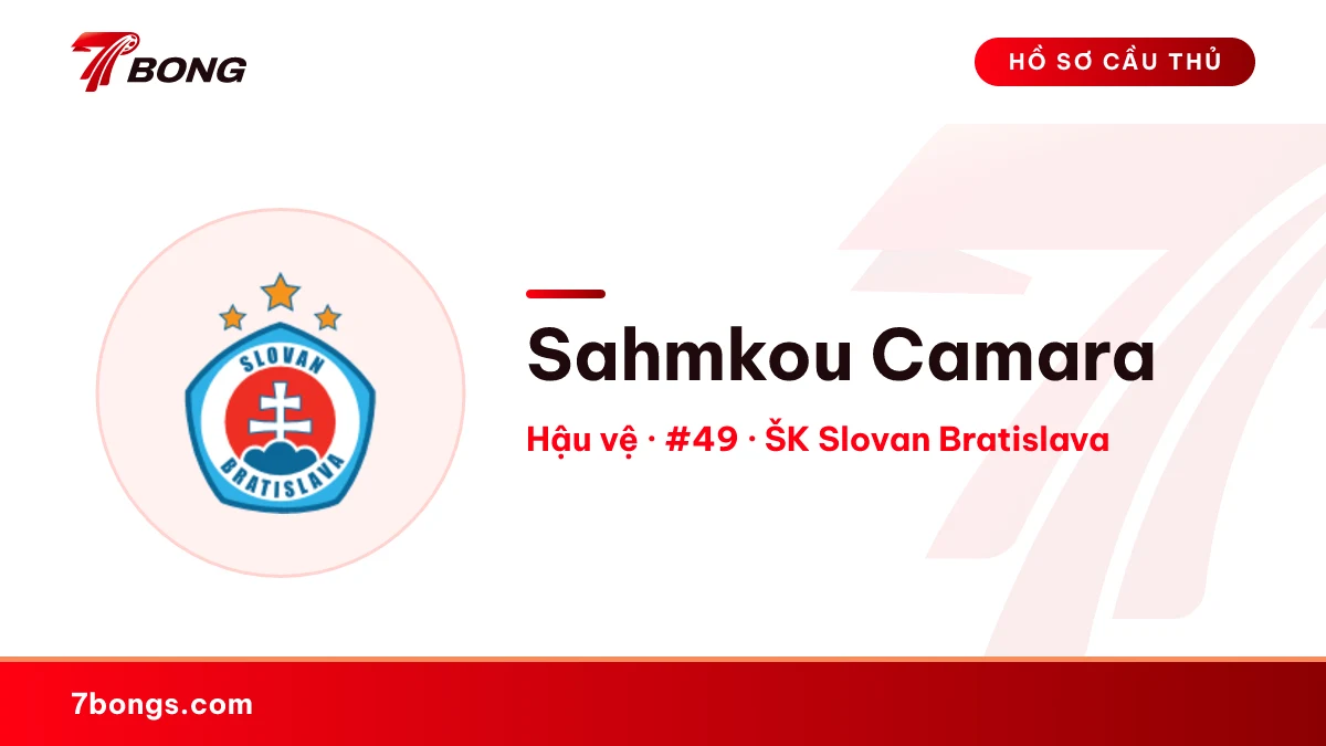 Sahmkou Camara — ŠK Slovan Bratislava