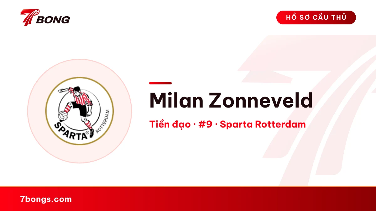 Milan Zonneveld — Sparta Rotterdam