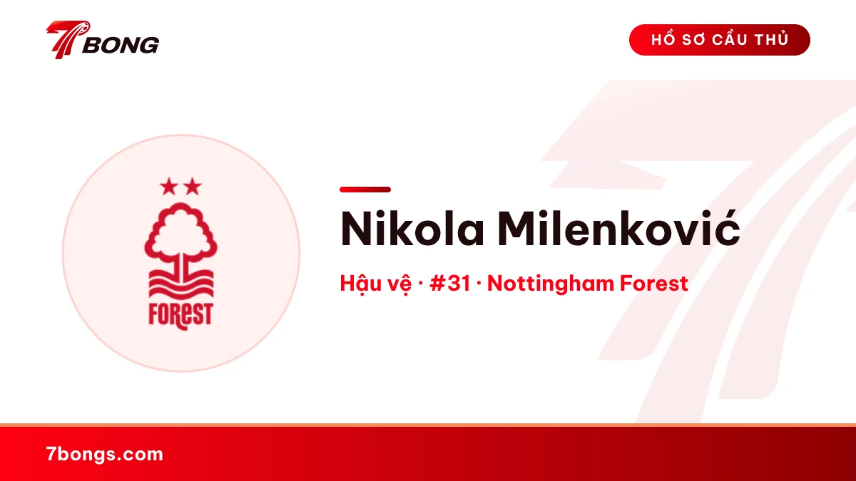 Nikola Milenković — Nottingham Forest