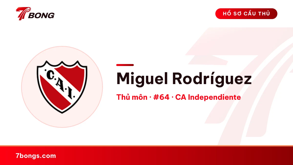 Miguel Rodríguez — CA Independiente