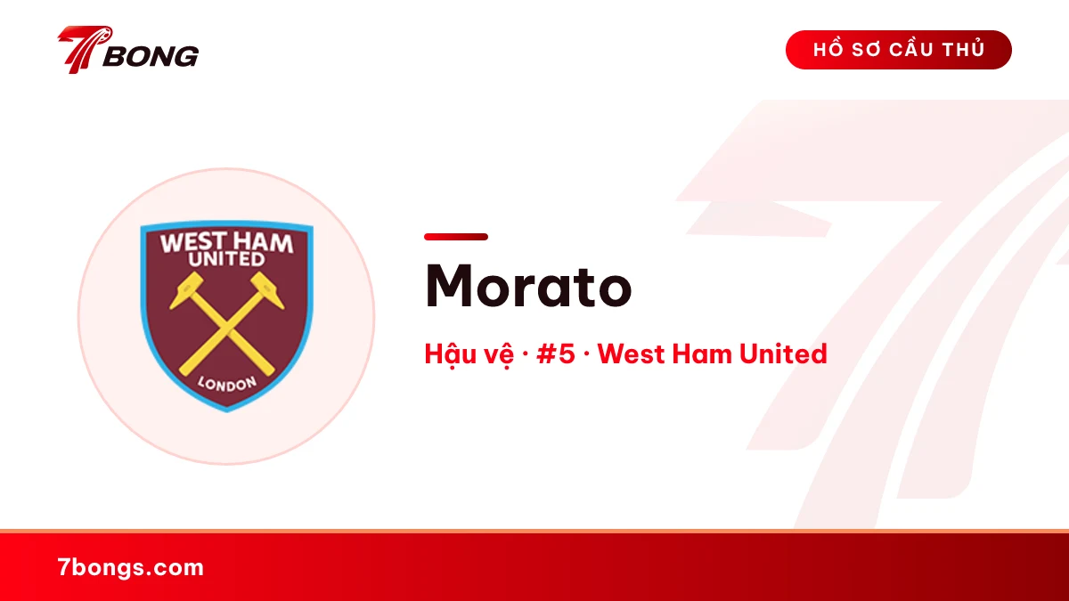 Morato — West Ham United