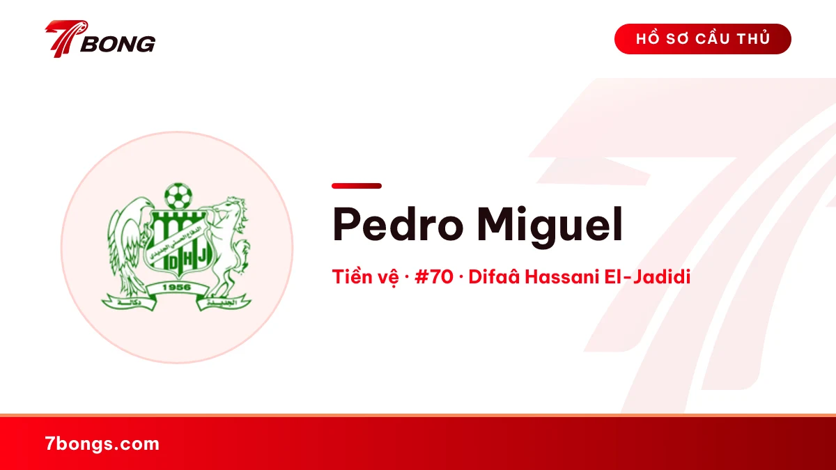 Pedro Miguel — Difaâ Hassani El-Jadidi