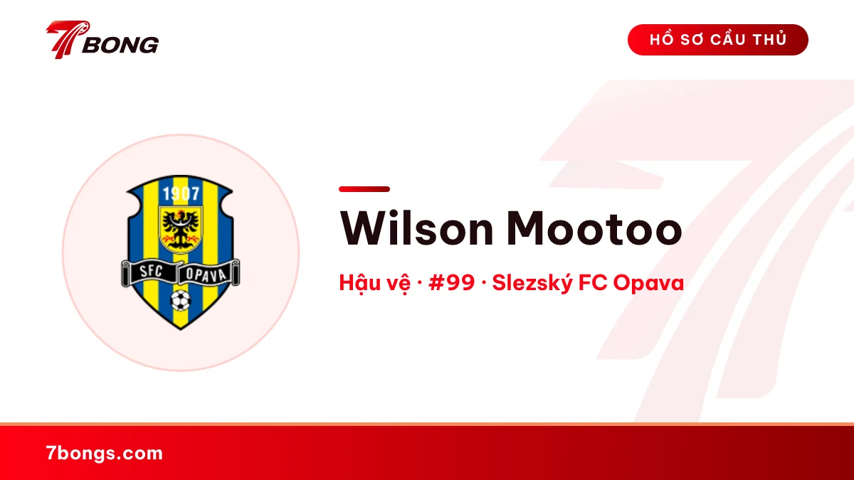 Wilson Mootoo — Slezský FC Opava