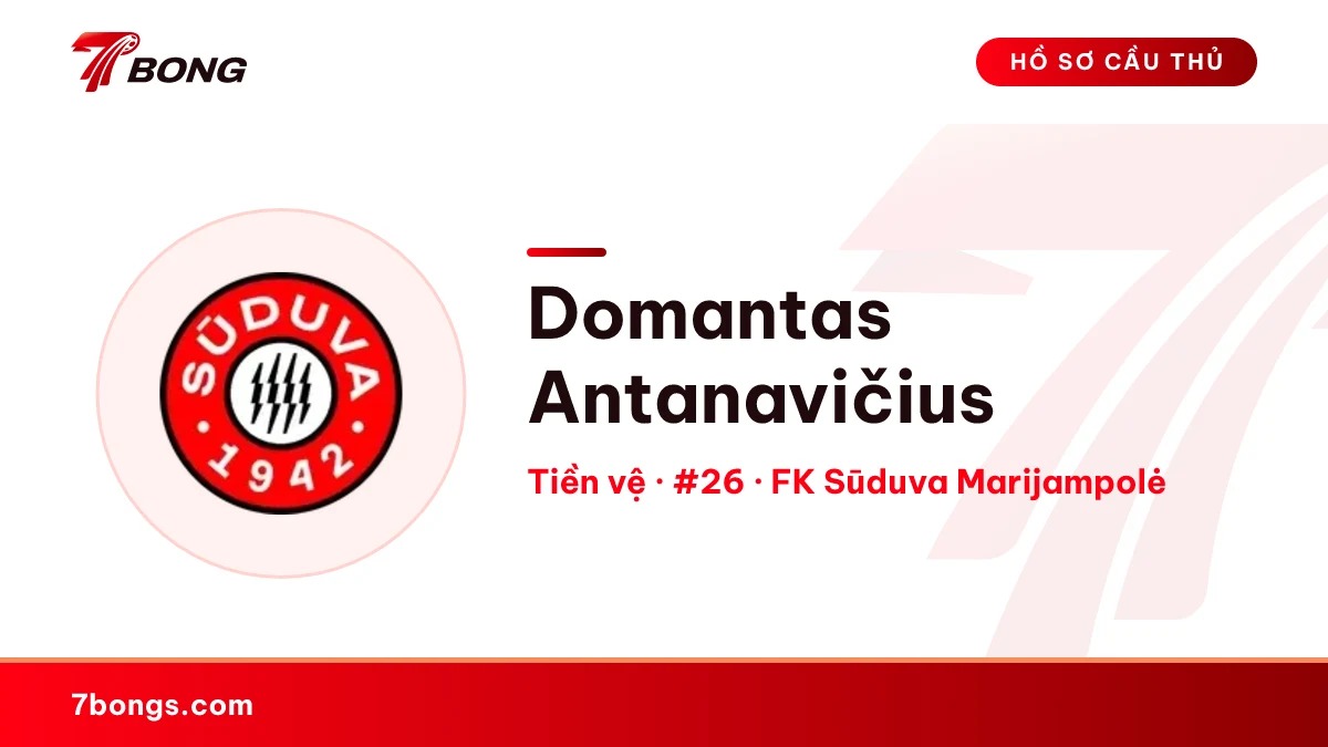 Domantas Antanavičius — FK Sūduva Marijampolė