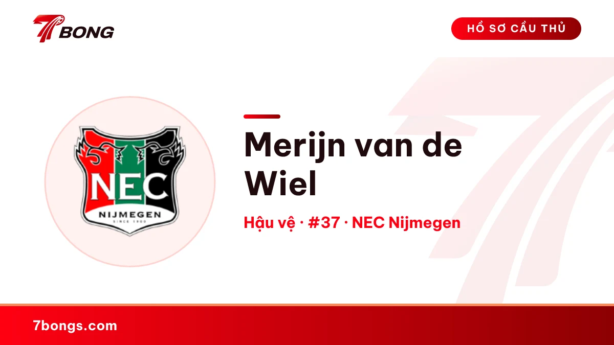 Merijn van de Wiel — NEC Nijmegen
