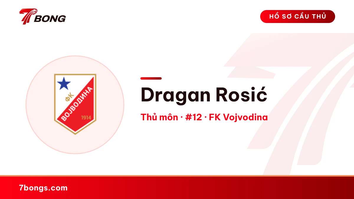 Dragan Rosić — FK Vojvodina