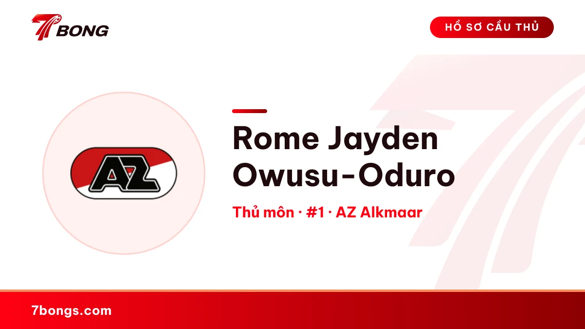 Rome Jayden Owusu-Oduro — AZ Alkmaar