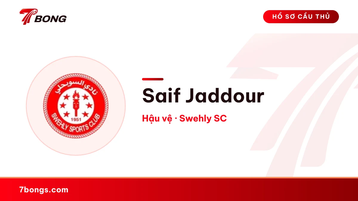 Saif Jaddour — Swehly SC