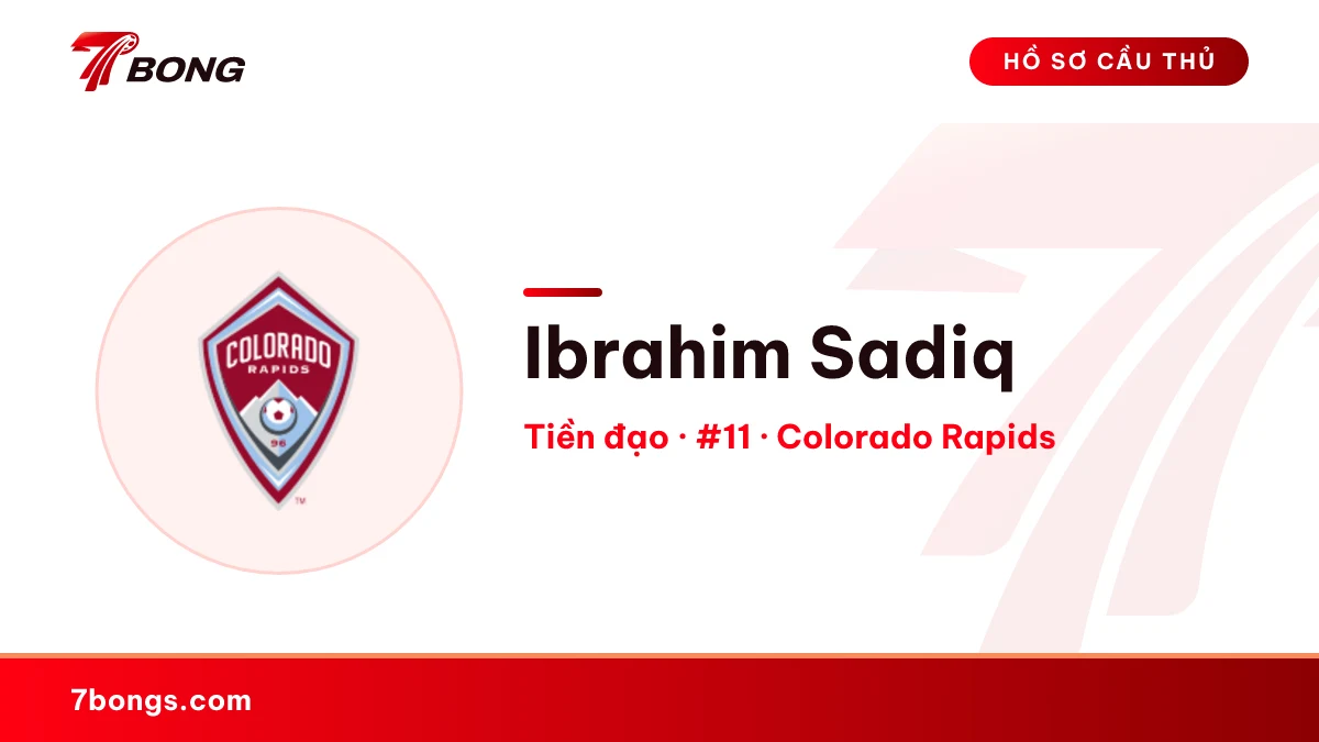 Ibrahim Sadiq — Colorado Rapids
