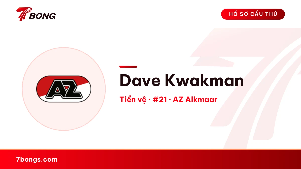 Dave Kwakman — AZ Alkmaar