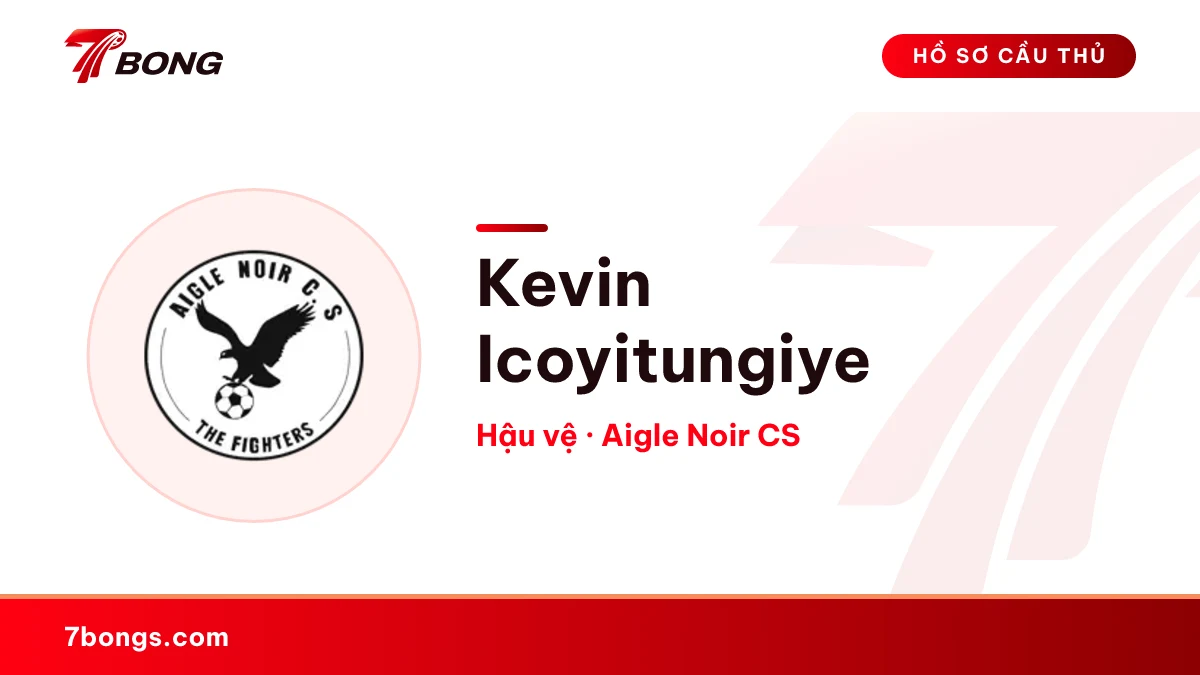 Kevin Icoyitungiye — Aigle Noir CS