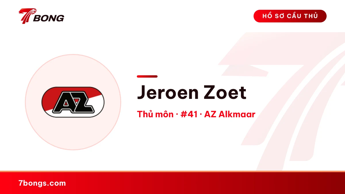 Jeroen Zoet — AZ Alkmaar