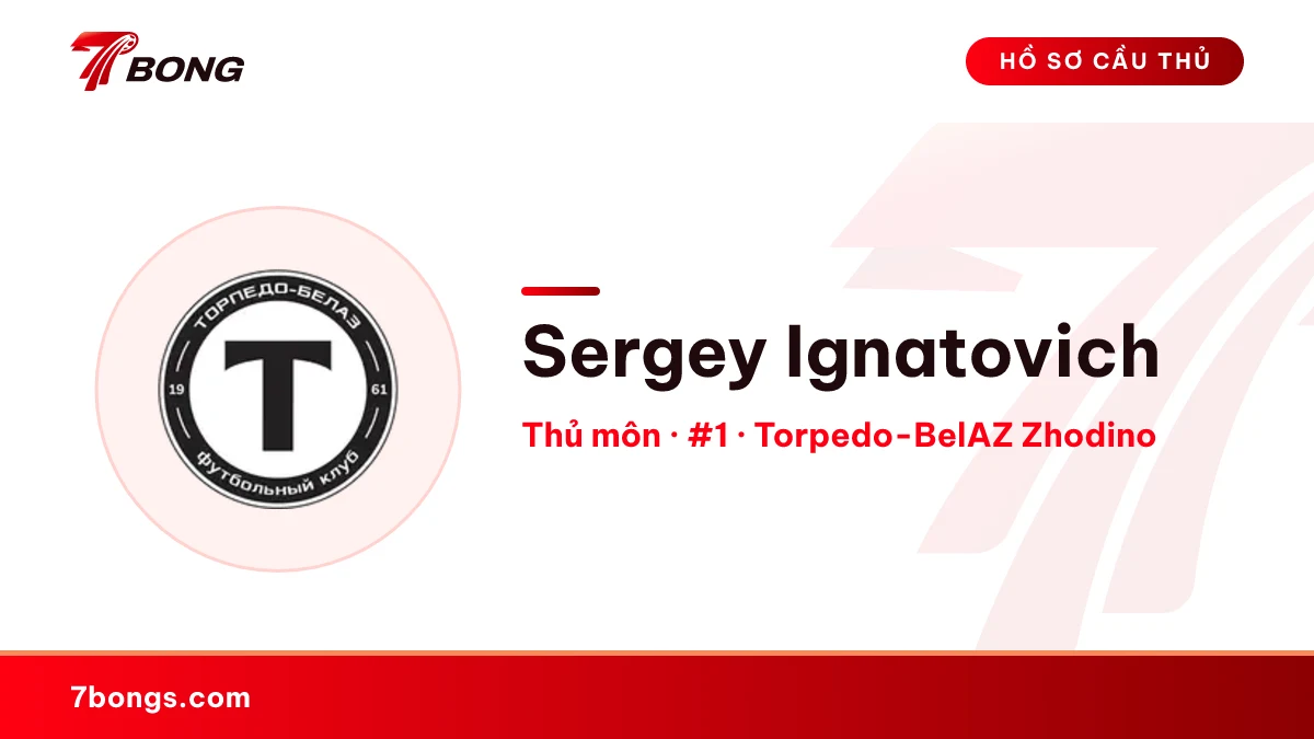 Sergey Ignatovich — Torpedo-BelAZ Zhodino