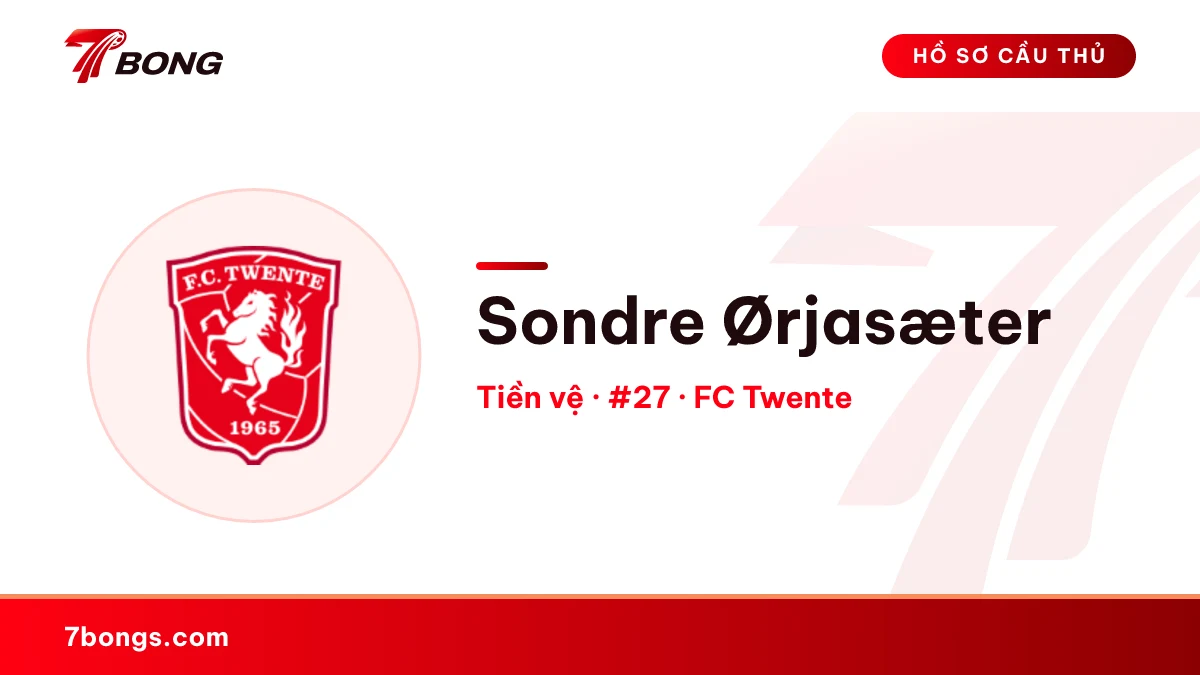 Sondre Ørjasæter — FC Twente