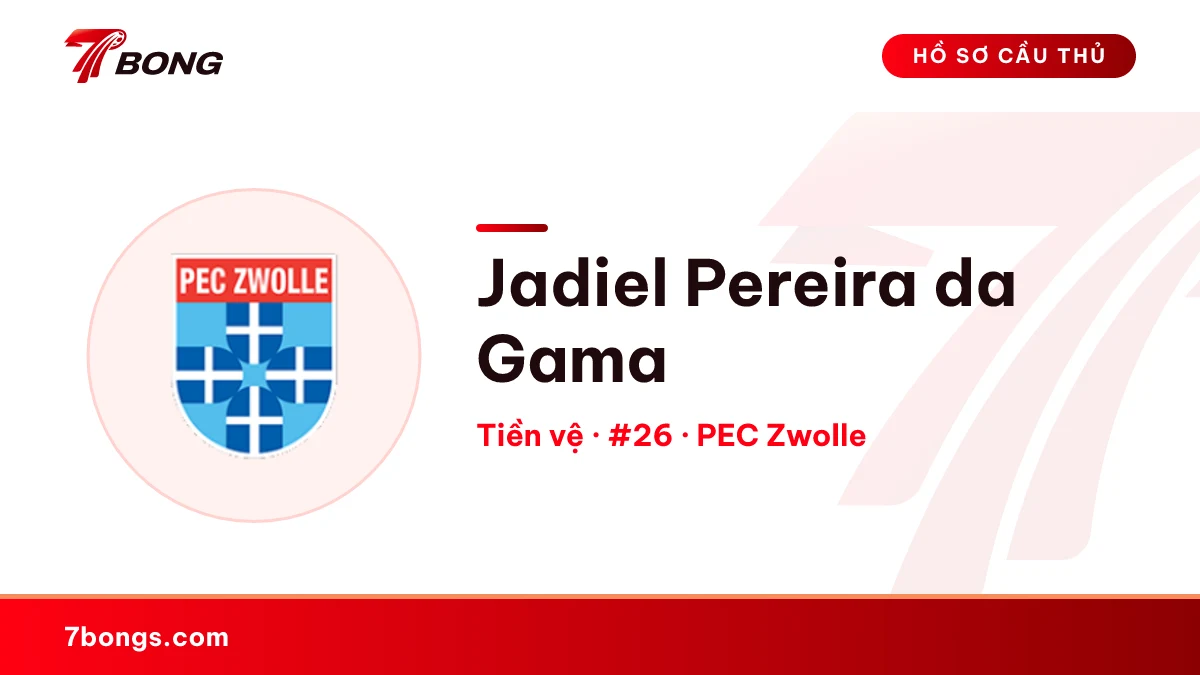 Jadiel Pereira da Gama — PEC Zwolle