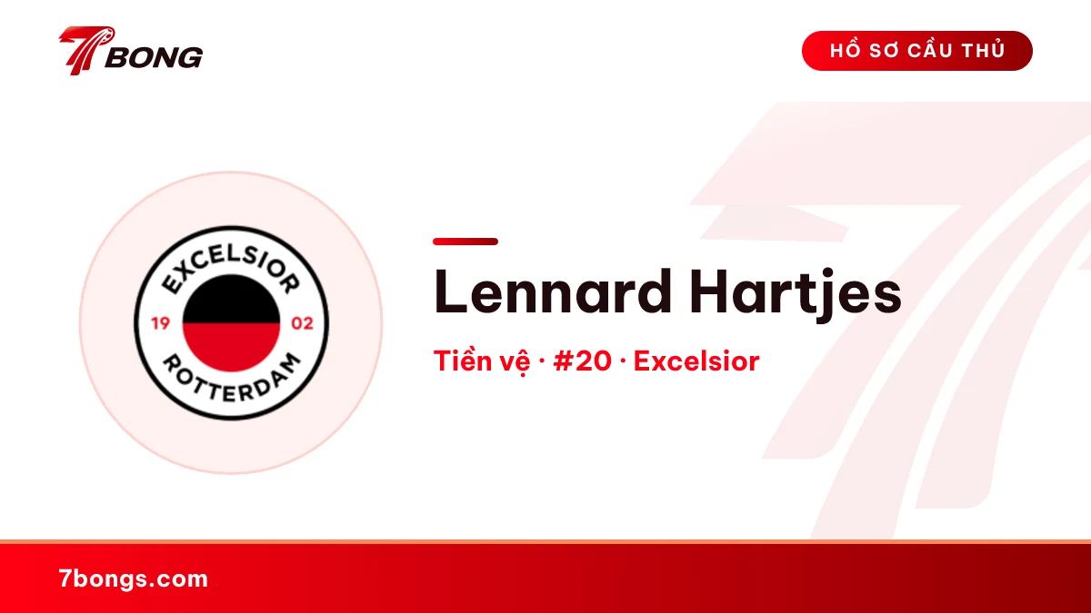 Lennard Hartjes — Excelsior
