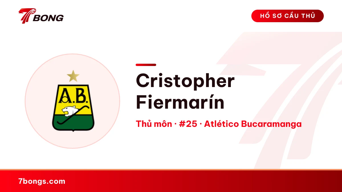 Cristopher Fiermarín — Atlético Bucaramanga