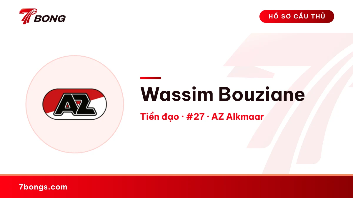 Wassim Bouziane — AZ Alkmaar