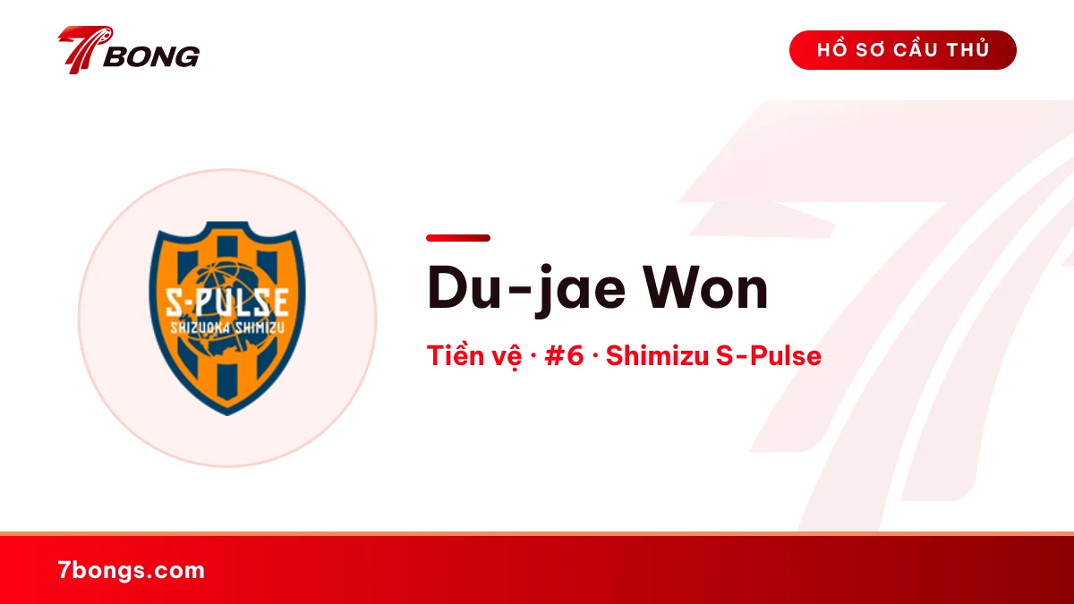 Du-jae Won — Shimizu S-Pulse