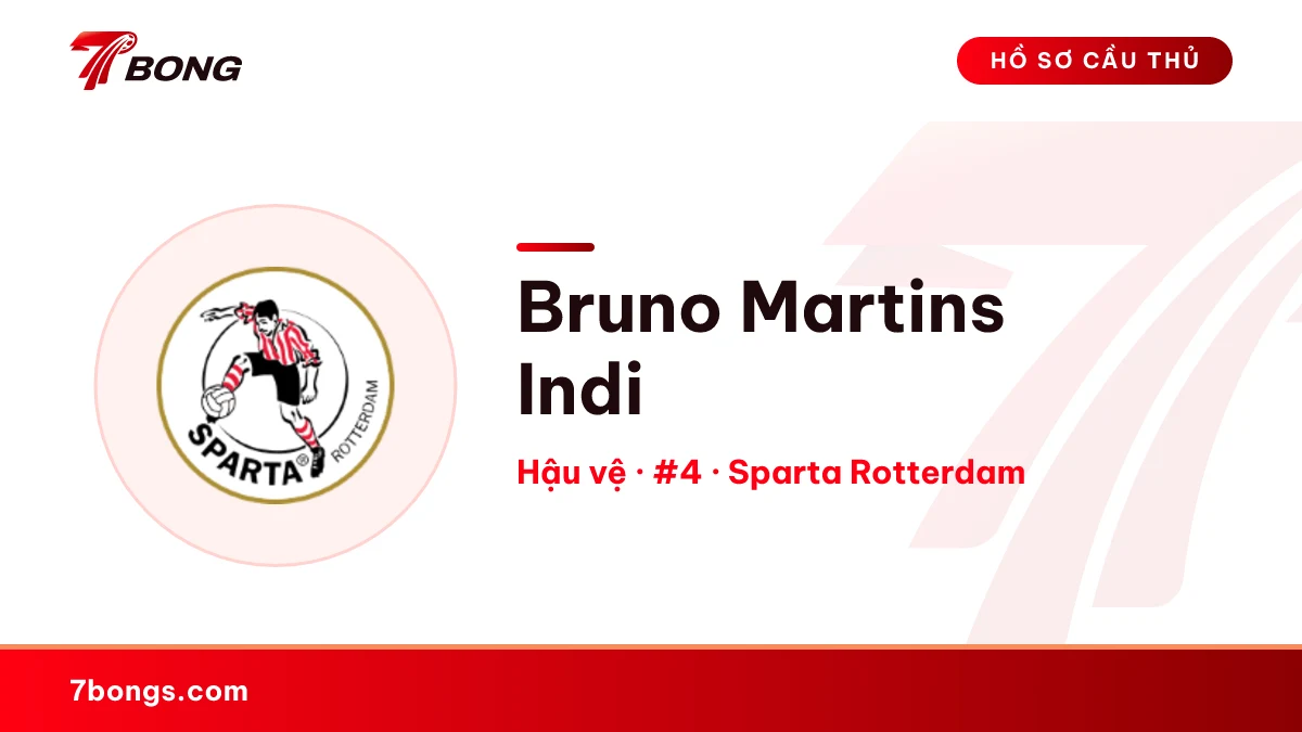 Bruno Martins Indi — Sparta Rotterdam