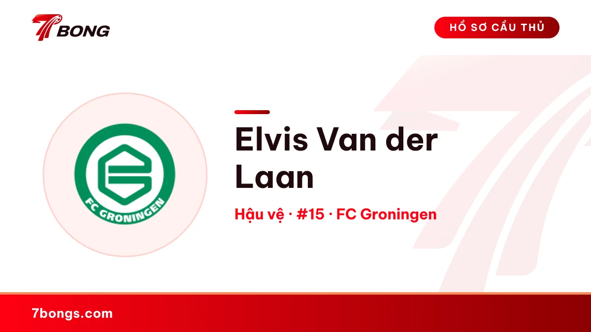 Elvis Van der Laan — FC Groningen