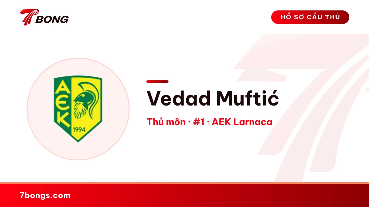 Vedad Muftić — AEK Larnaca
