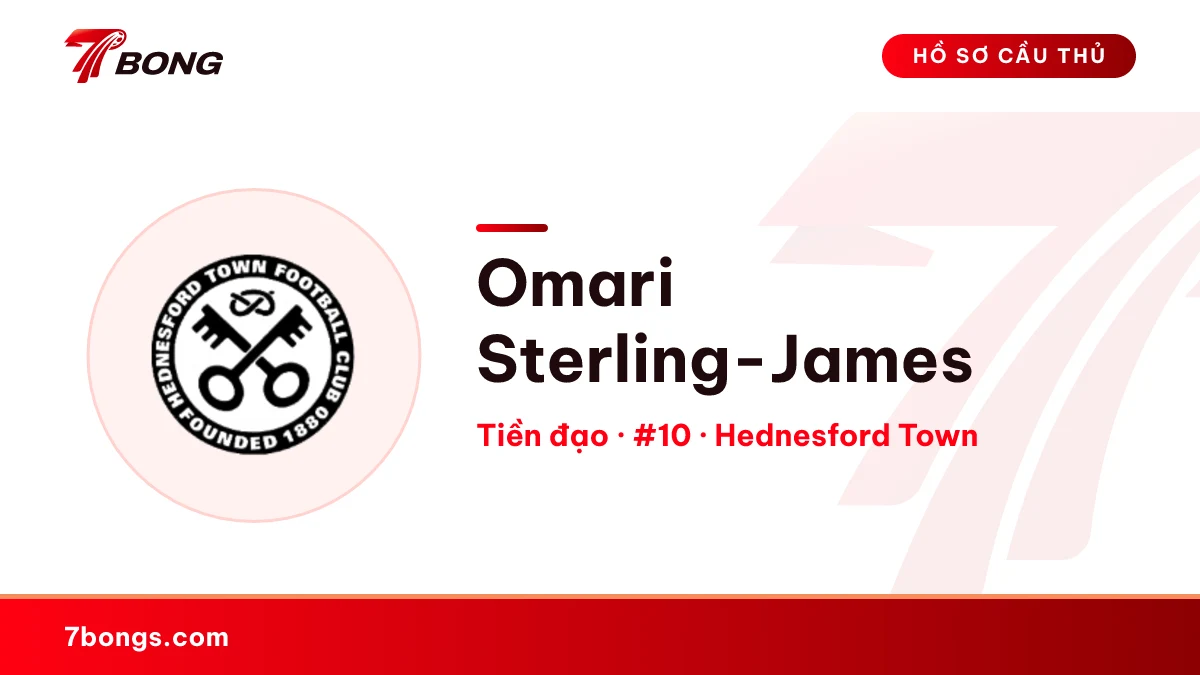 Omari Sterling-James — Hednesford Town