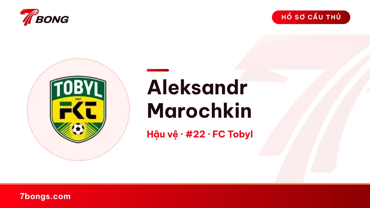 Aleksandr Marochkin — FC Tobyl