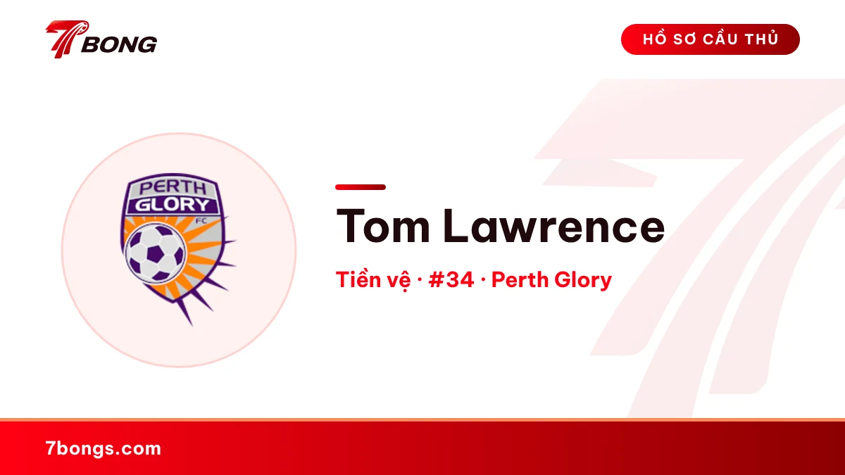 Tom Lawrence — Perth Glory