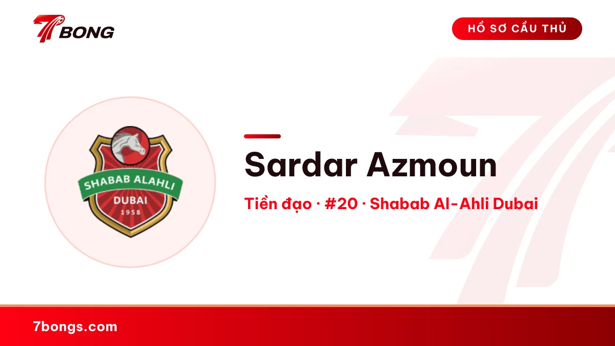 Sardar Azmoun — Shabab Al-Ahli Dubai