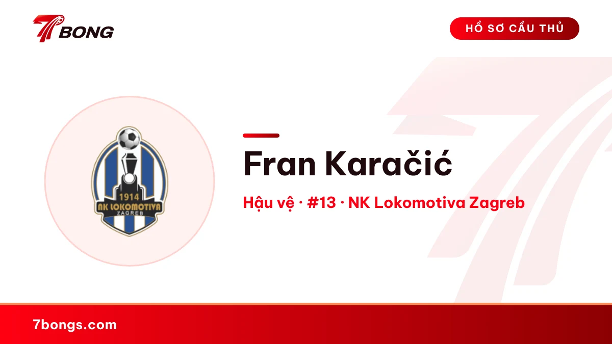 Fran Karačić — NK Lokomotiva Zagreb
