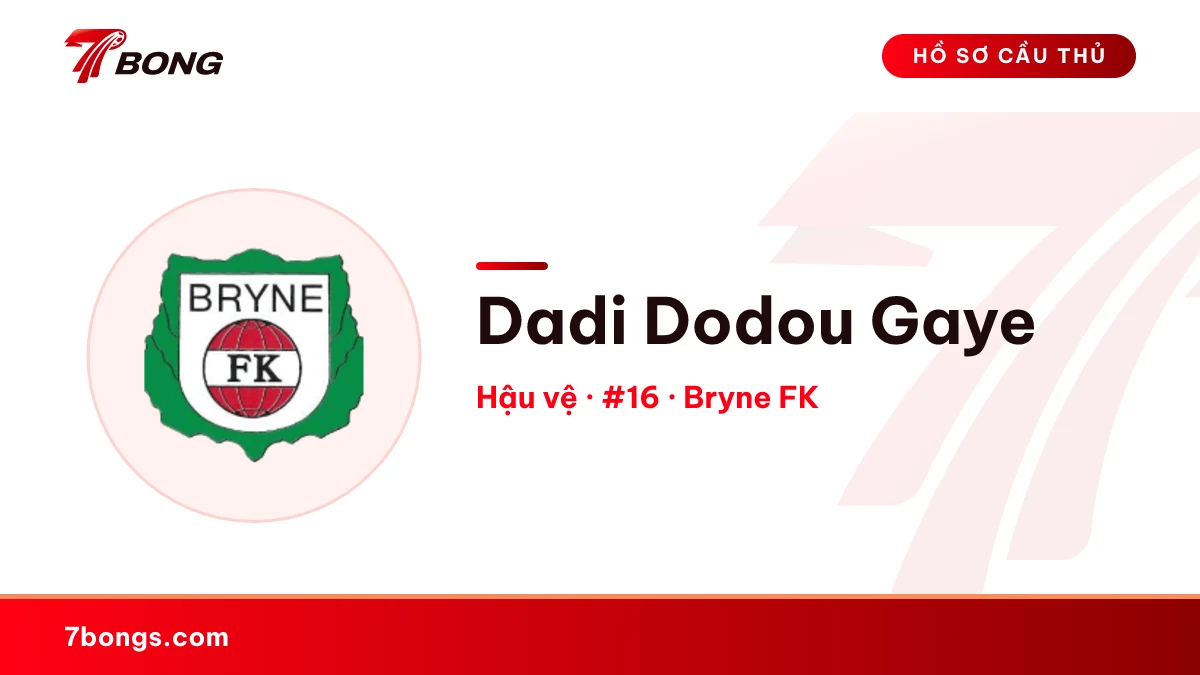 Dadi Dodou Gaye — Bryne FK