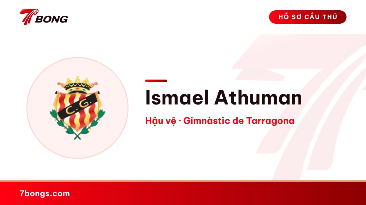 Ismael Athuman — Gimnàstic de Tarragona