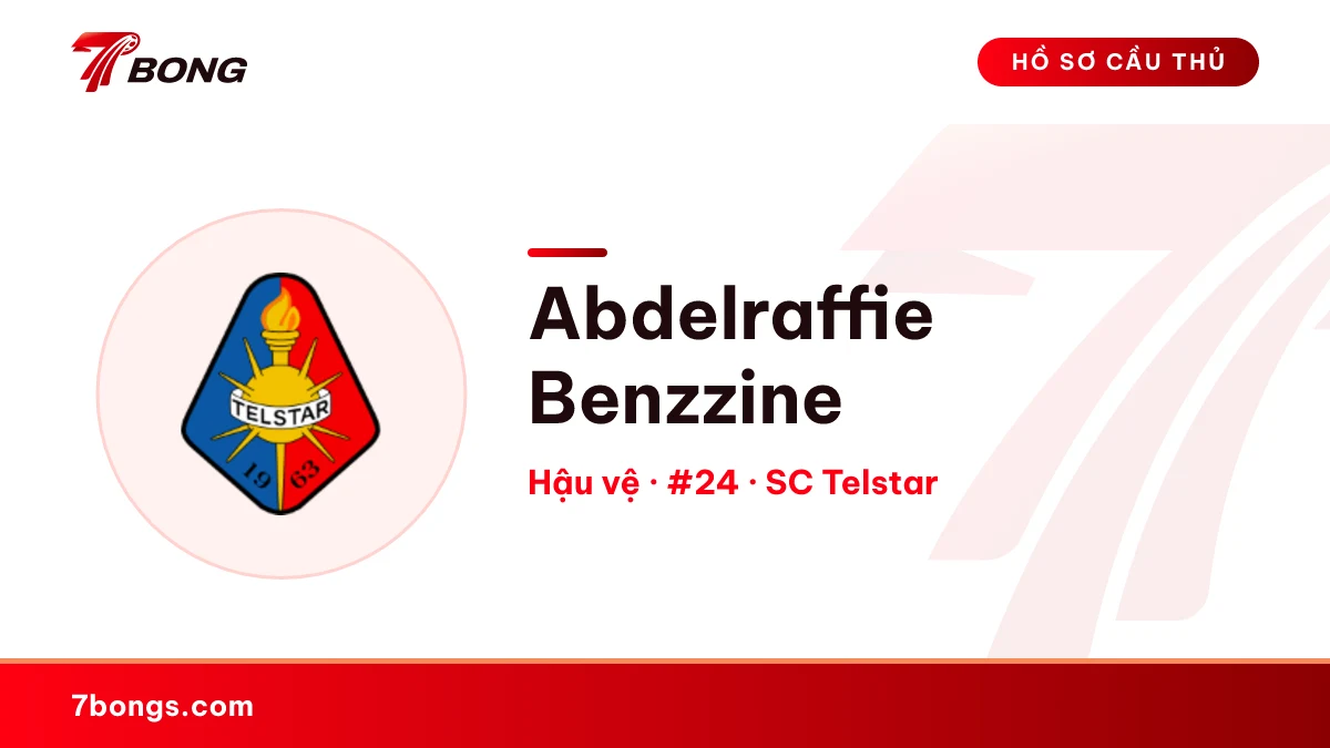 Abdelraffie Benzzine — SC Telstar