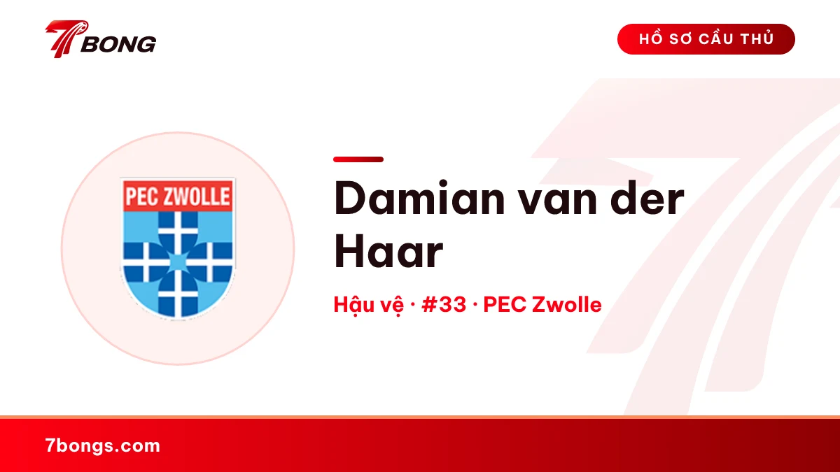 Damian van der Haar — PEC Zwolle
