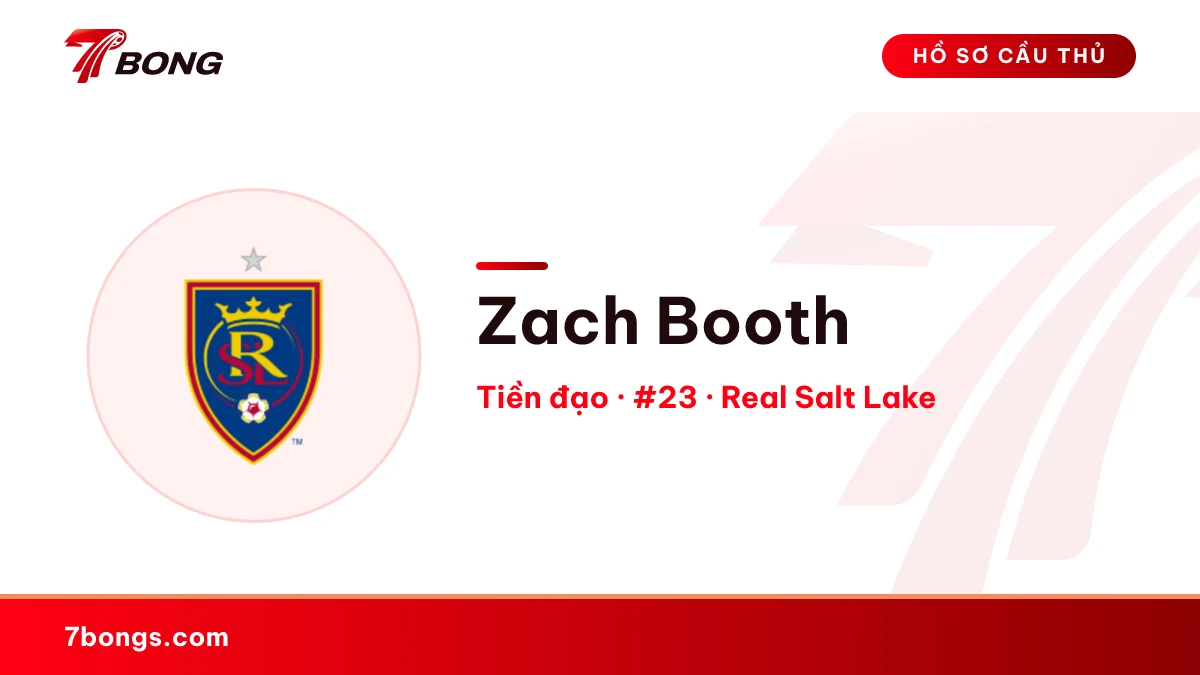 Zach Booth — Real Salt Lake
