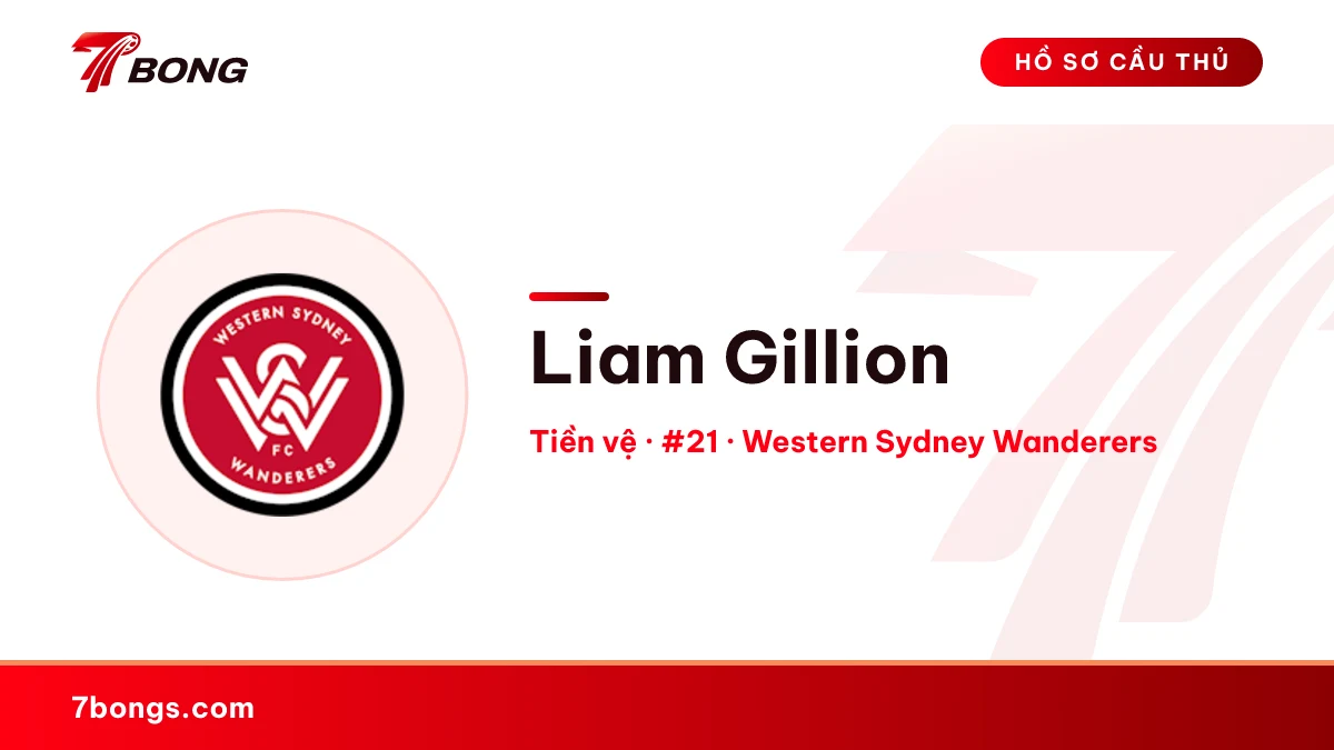 Liam Gillion — Western Sydney Wanderers