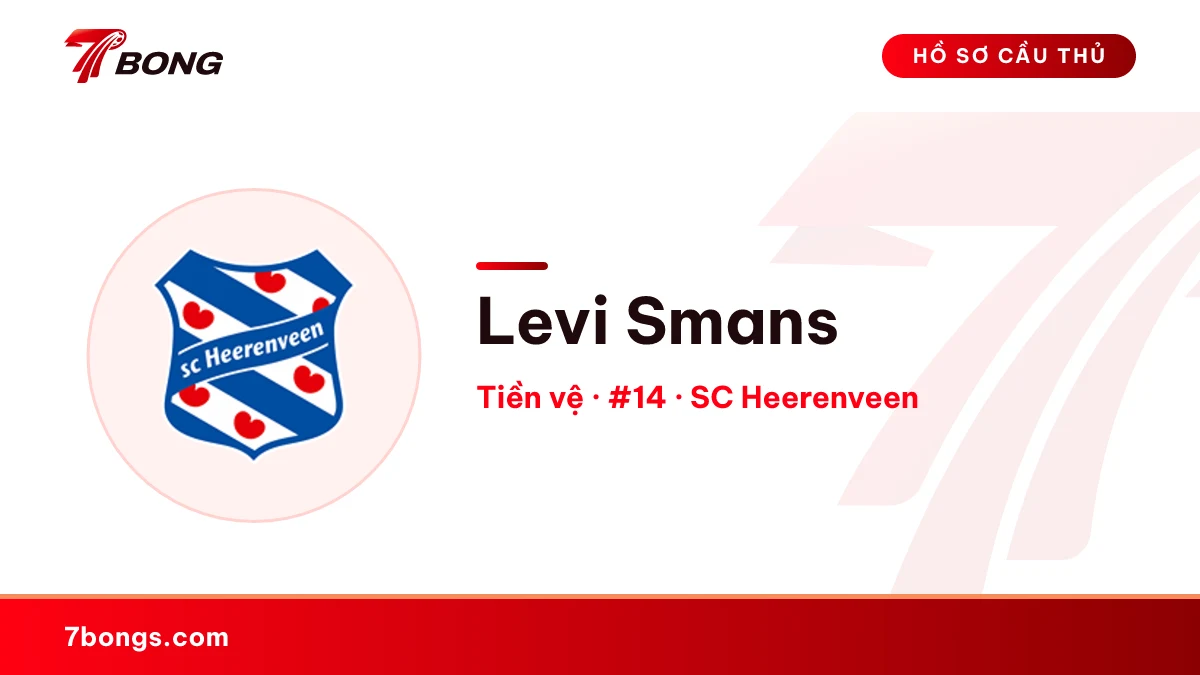 Levi Smans — SC Heerenveen