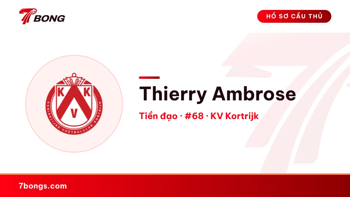 Thierry Ambrose — KV Kortrijk