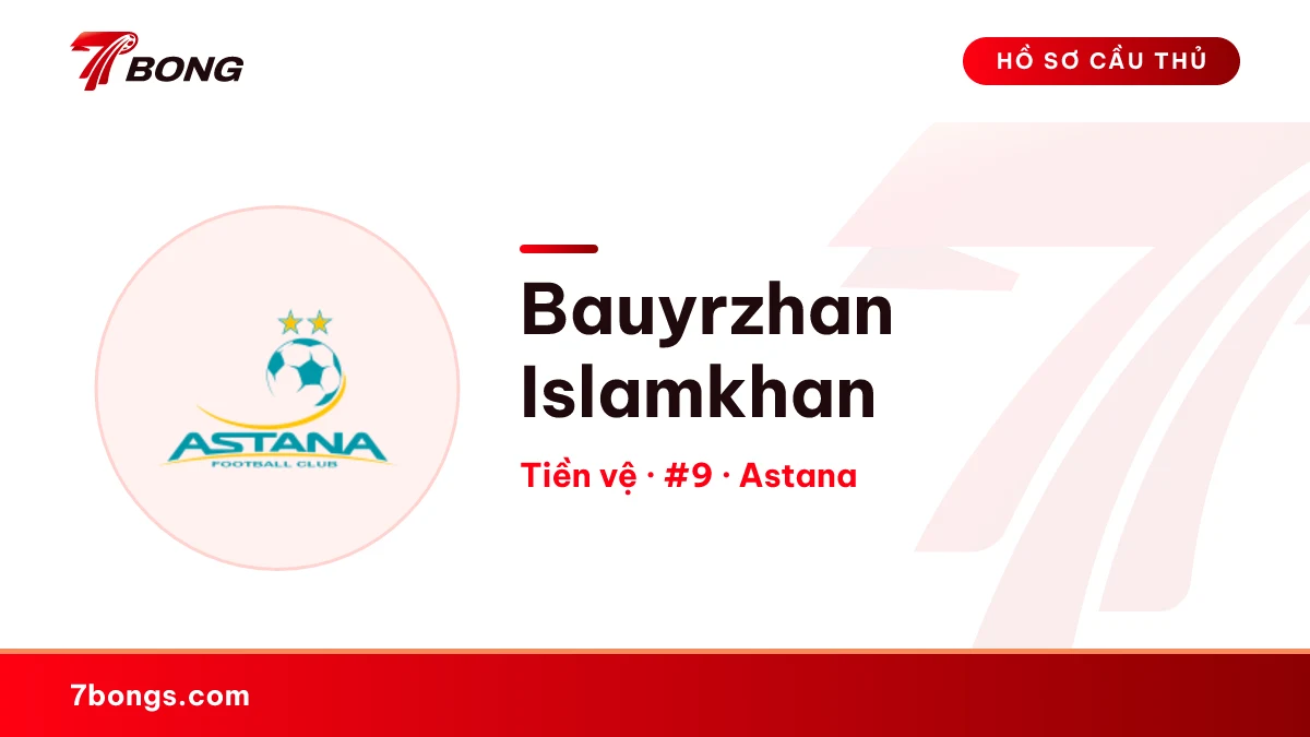 Bauyrzhan Islamkhan — Astana