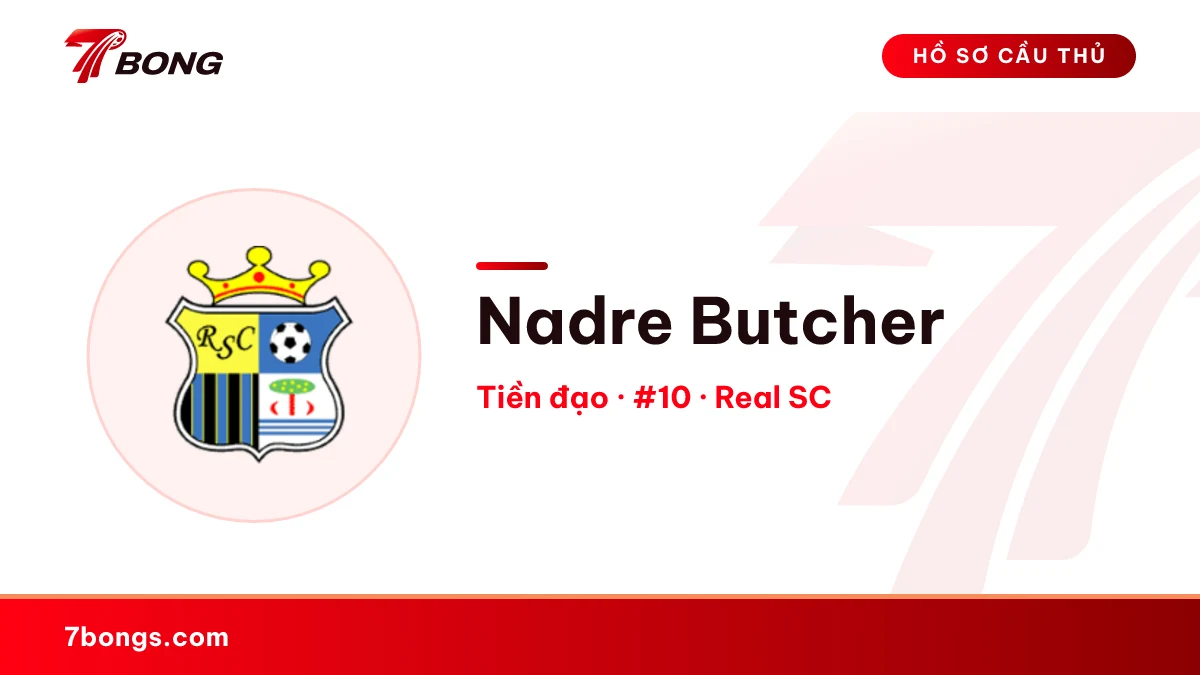 Nadre Butcher — Real SC