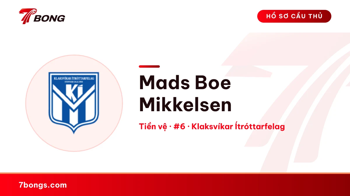 Mads Boe Mikkelsen — Klaksvíkar Ítróttarfelag