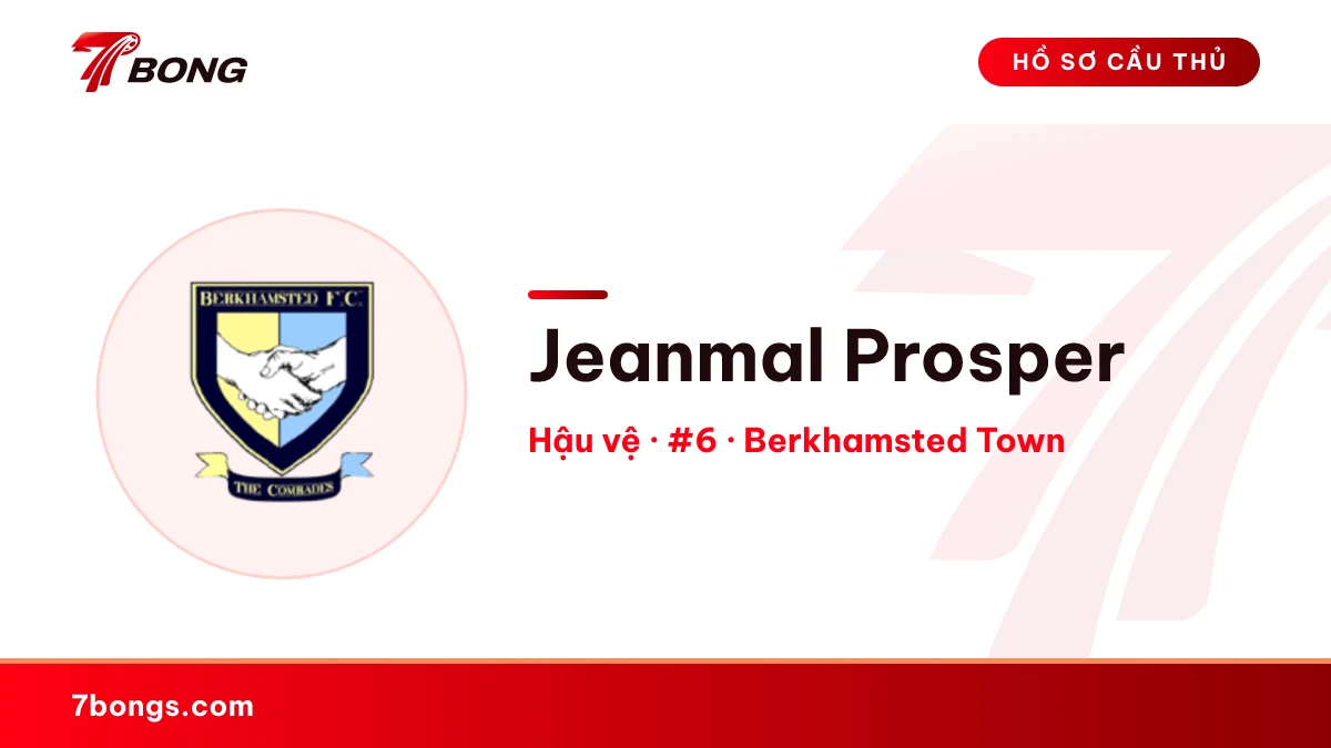 Jeanmal Prosper — Berkhamsted Town