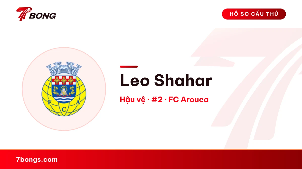 Leo Shahar — FC Arouca
