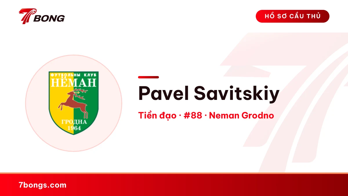 Pavel Savitskiy — Neman Grodno