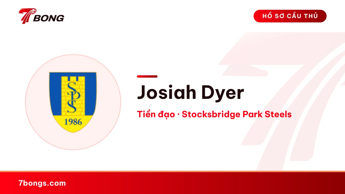 Josiah Dyer — Stocksbridge Park Steels