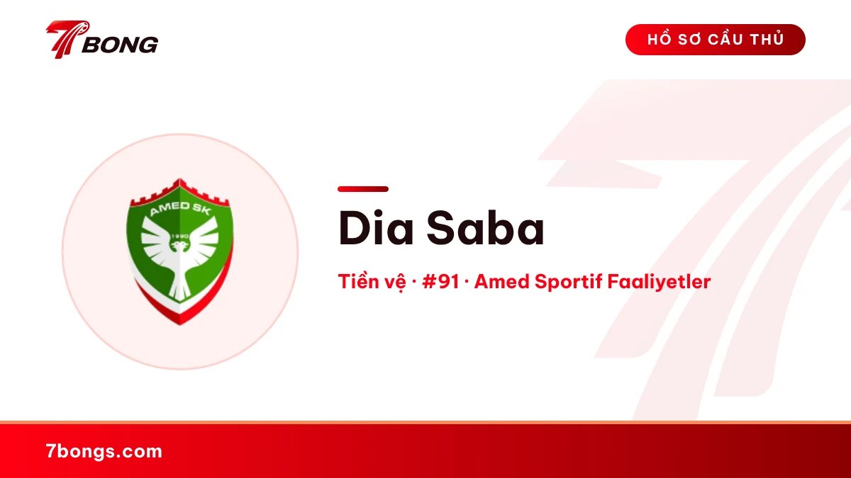 Dia Saba — Amed Sportif Faaliyetler