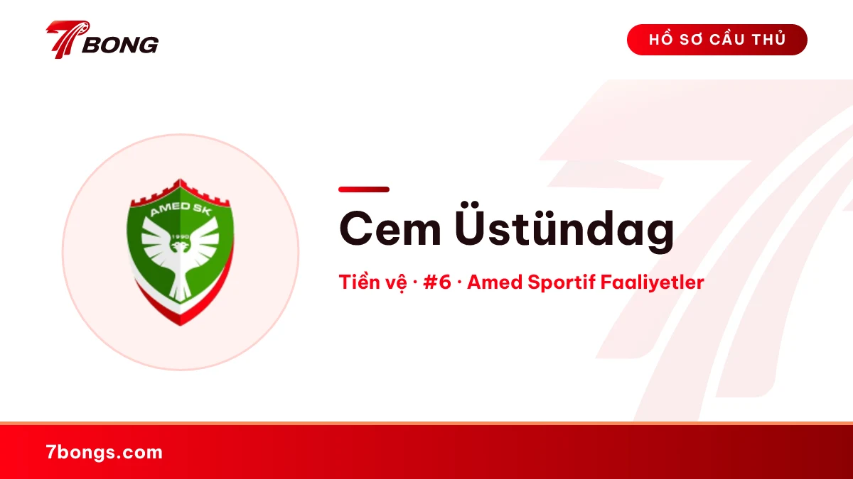 Cem Üstündag — Amed Sportif Faaliyetler